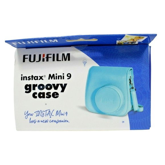 FujiFilm Instax Mini 9 Groovy Case in Smokey White Open Box - Picture 9 of 10